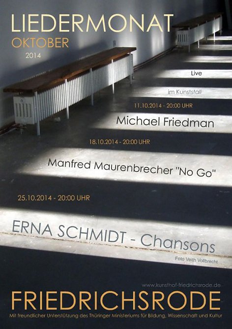 Michael Friedman im KUNSTHOF Friedrichsrode (Foto: Kunsthof Friedrischsrode)