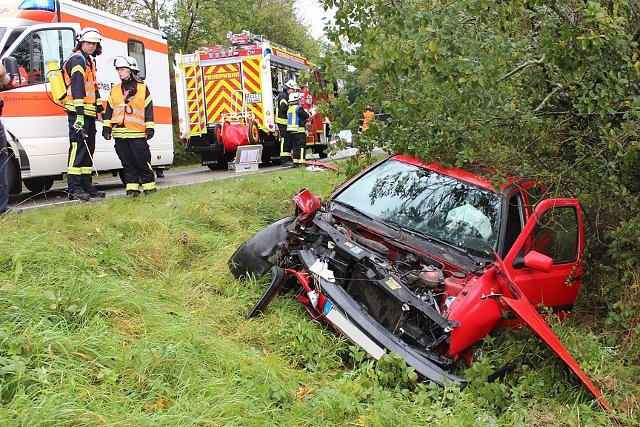 Feuerwehreinsatz bei Geisleden (Foto: Feuerwehr Heiligenstadt)