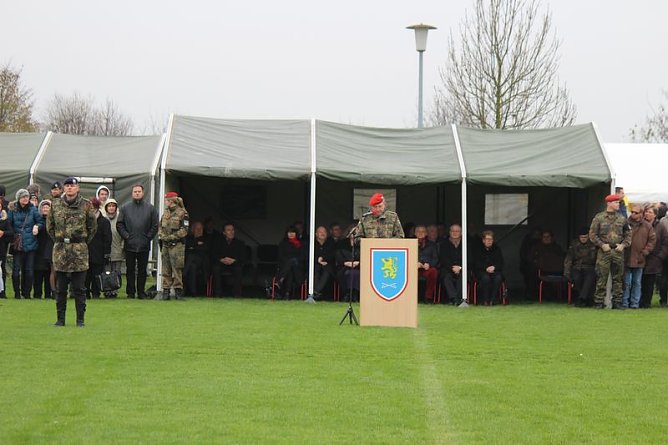 Neuer Lehrgang in Oberspier vereidigt (Foto: Karl-Heinz Herrmann)
