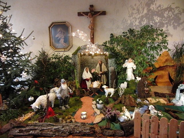 Krippe im Kleinen Paradies Heiligenstadt (Foto: Ilka K&uuml;hn)