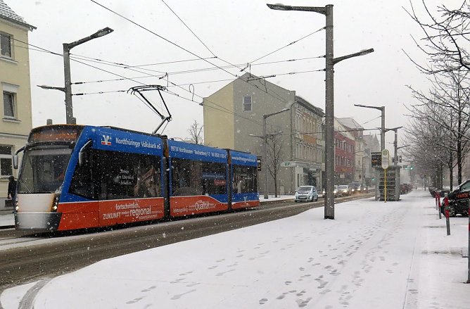 Am Vormittag in Nordhausen (Foto: nnz)