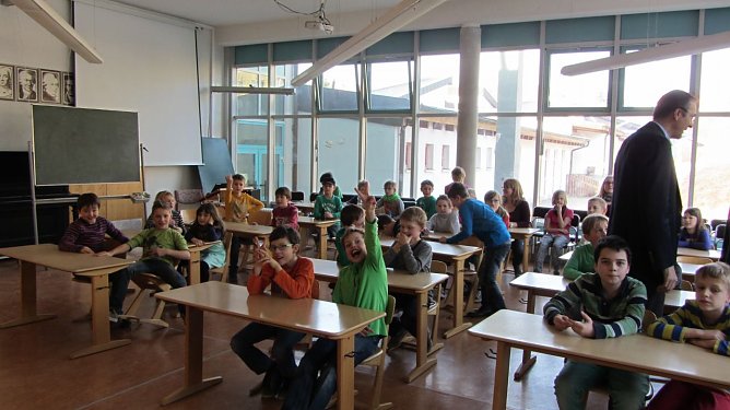 Auswertung Malwettbewerb (Foto: Krieger + Schramm)