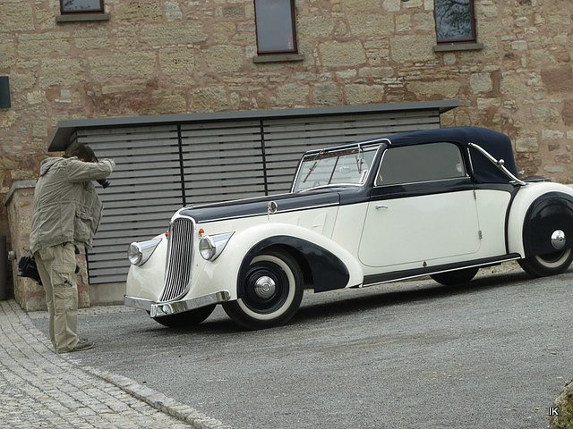 Oldtimer auf Brug Scharfenstein (Foto: Ilka K&uuml;hn)