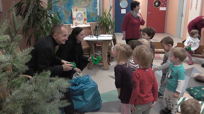 Zu Besuch in Kinderg&auml;rten (Foto: Ilka K&uuml;hn)