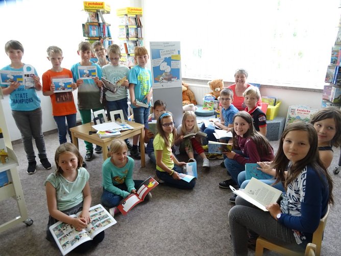 3b bei Aktion Leseratten (Foto: Ilka K&uuml;hn)