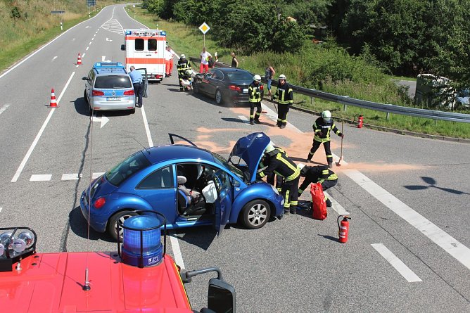 Unfall (Foto: Feuerwehr Heiligenstadt)