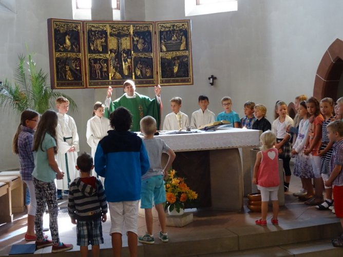 Am Altar (Foto: Ilka K&uuml;hn)