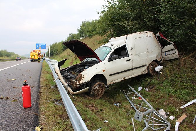 Unfallauto (Foto: Feuerwehr Heiligenstadt)