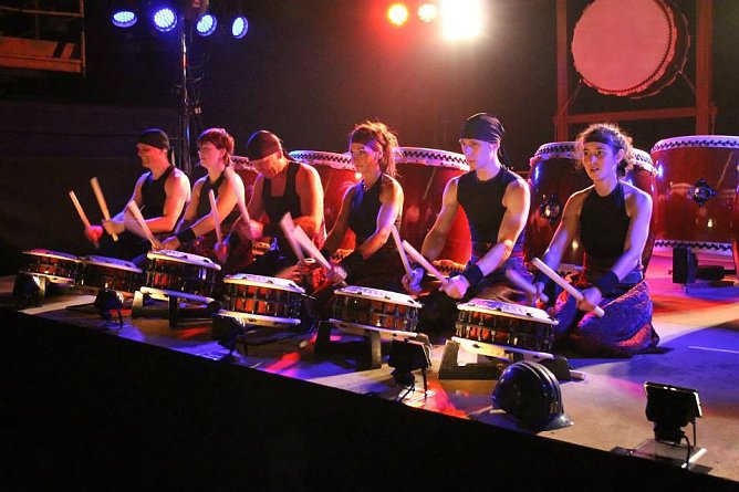 Japanisches Trommeln (Foto: Privat)