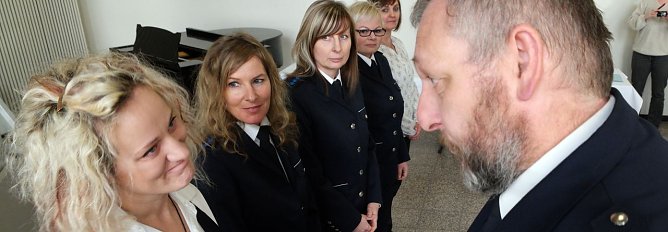 Jeanette Heinemann wurde zur Polizeihauptmeisterin bef&ouml;rdert (Foto: nnz)