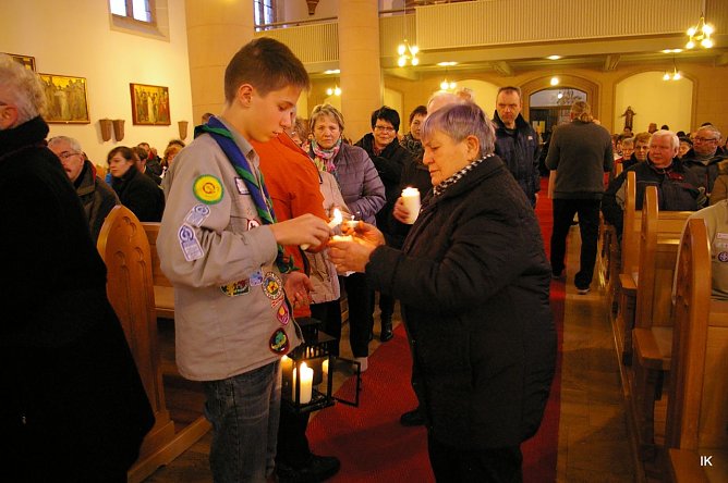 Friedenslicht (Foto: Ilka K&uuml;hn)