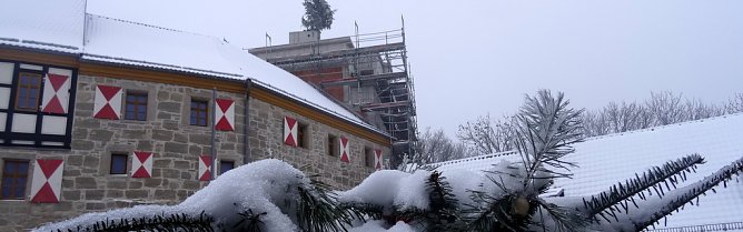 Richtfest auf der Burg (Foto: Ilka K&uuml;hn)