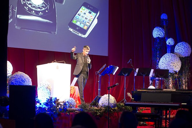 Gastredner beim diesj&auml;hrigen Neujahresempfang (Foto: Fotografie Grimm)