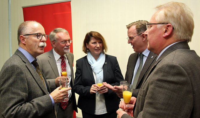 Ministerpr&auml;sident w&uuml;rdigt Sozialversicherungstr&auml;ger (Foto: Knappschaft)