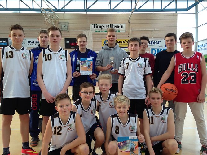 Die Sieger (Foto: Gymnasium Worbis)