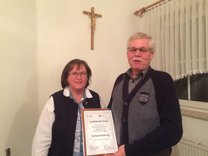 Christina Tasch und Gerhard Hellrung (Foto: Gerhard Martin) Christina Tasch und Gerhard Hellrung (Foto: Gerhard Martin)