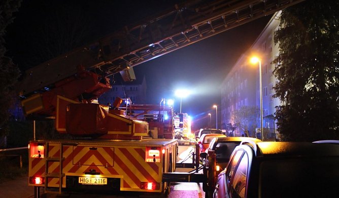 Feuerwehreinsatz in Heiligenstadt (Foto: Feuerwehr Heiligenstadt)