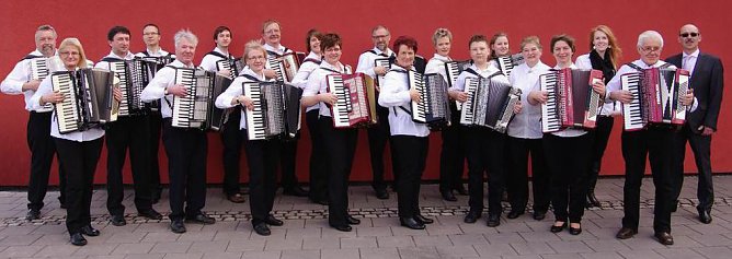 Akkordeonorchester in Friedrichsrode (Foto: Kunsthof Friedrichsrode)