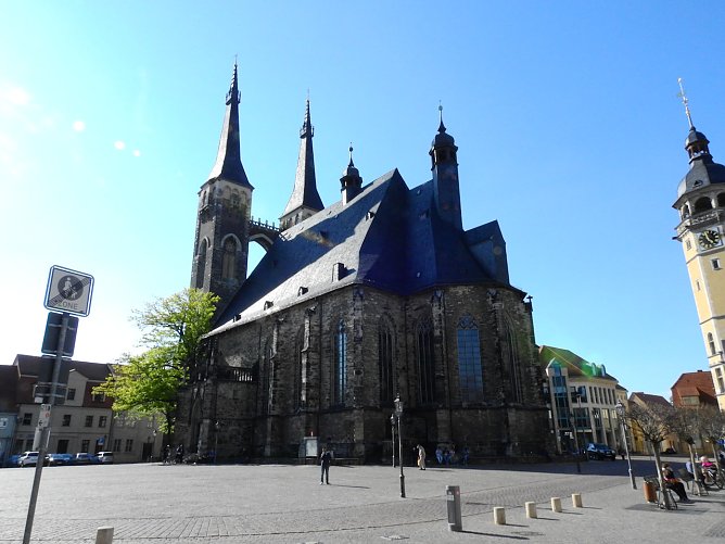 Peter Blei unterwegs in Köthen (Foto: Peter Blei) Peter Blei unterwegs in Köthen (Foto: Peter Blei)