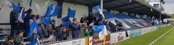 Choreo der Fans (Foto: nnz)