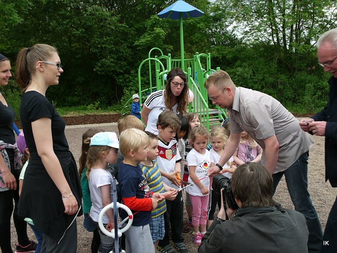 Er&ouml;ffnung Spielplatz (Foto: Ilka K&uuml;hn)
