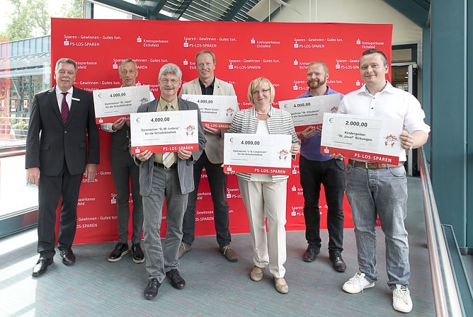 Freude &uuml;ber die F&ouml;rderung (Foto: Anette Klingebiel)