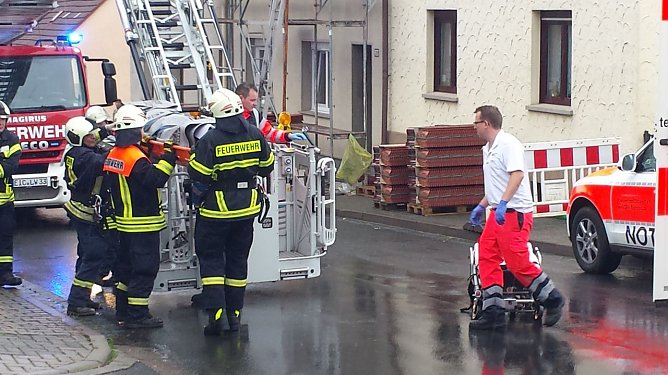 Noteinsatz in Dingelst&auml;dt (Foto: S&ouml;ren Baumgarten)