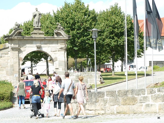 Eingang Teistungenburg (Foto: Ilka K&uuml;hn)