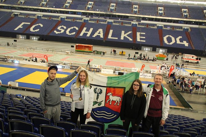 Leinefelder Verein bei den German Open (Foto:  Leinefelder Ju-Jutsu Verein)