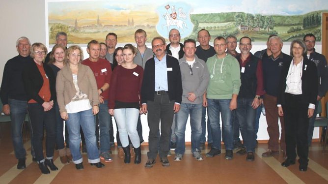 Teilnehmer der Schulung (Foto: Dr. Sylvia B&ouml;hme)