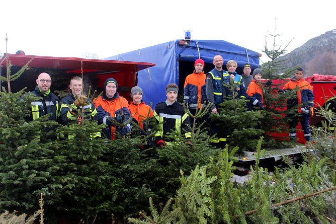 Weihnachtsbaumaktion (Foto: Lurch)
