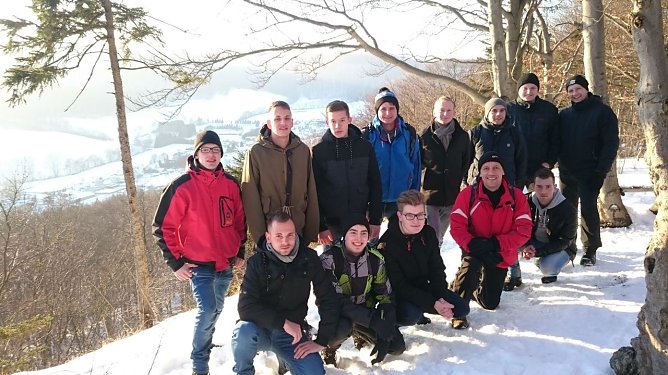 Winterwanderung (Foto: Feuerwehr Bernterode)