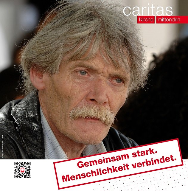Menschlichkeit verbindet (Foto: Caritas)