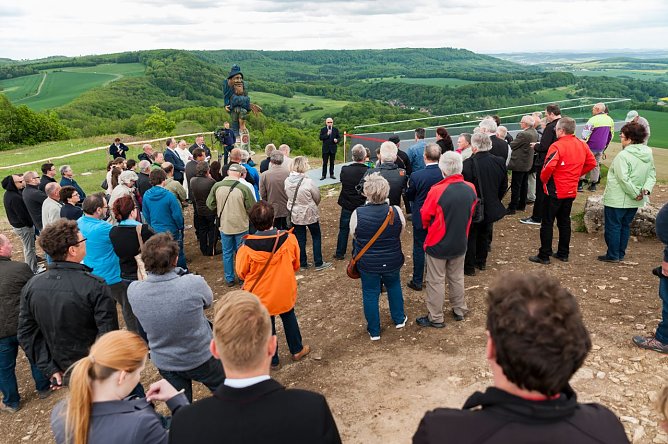 Einweihung Aussichtsplattform (Foto: Leader) Einweihung Aussichtsplattform (Foto: Leader)