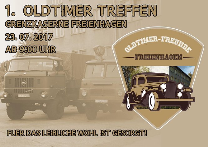 Plakat (Foto: Oldtimer Freunde)