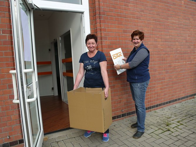 DAK beim Umzug (Foto: Ilka Kühn) DAK beim Umzug (Foto: Ilka Kühn)