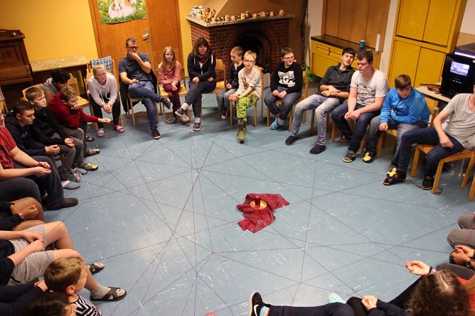 Abendrunde (Foto: Jugendfeuerwehr)