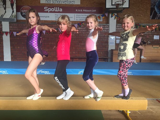 Herbstmeisterschaften im Mannschaftsturnen (Foto: SV Glückauf Sondershausen) Herbstmeisterschaften im Mannschaftsturnen (Foto: SV Glückauf Sondershausen)