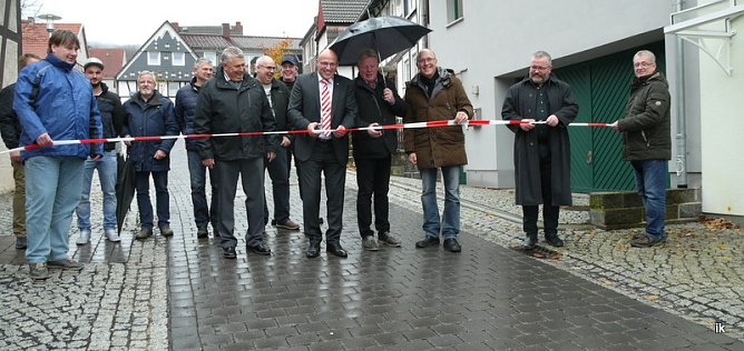 Offizielle Stra&szlig;enfreigabe (Foto: Ilka K&uuml;hn)