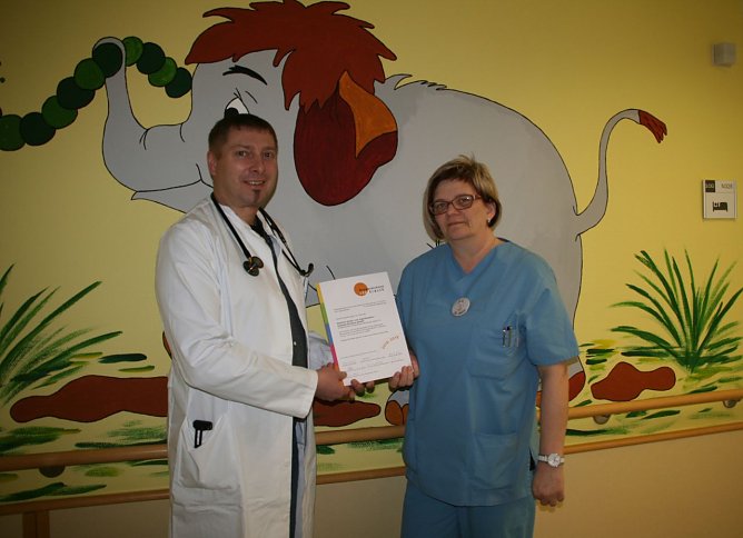 G&uuml;tesiegel (Foto: Eichsfeld Klinikum)