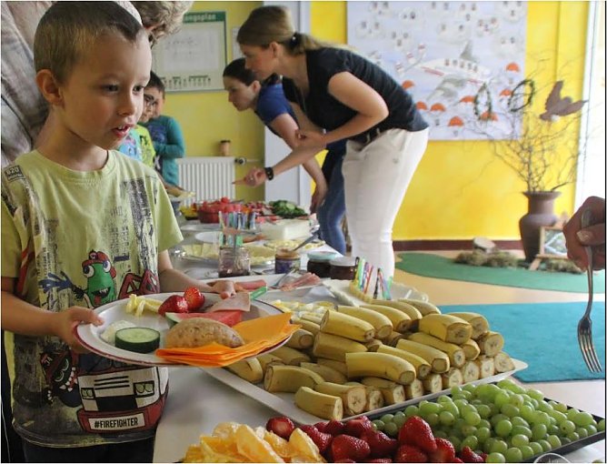 Gesundes Fr&uuml;hst&uuml;ck (Foto: AWO Kiga)