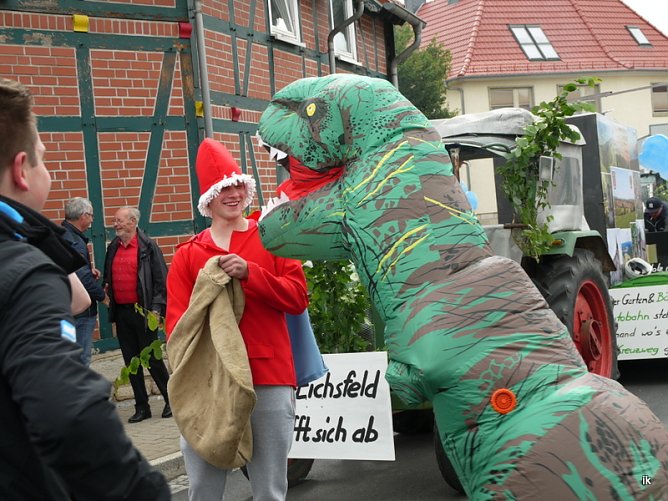 Beim Umzug (Foto: Ilka K&uuml;hn)