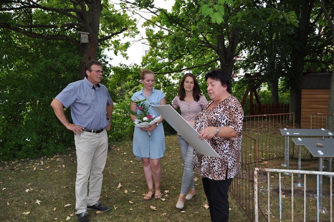 Spende übergeben (Foto: Ilka Kühn) Spende übergeben (Foto: Ilka Kühn)