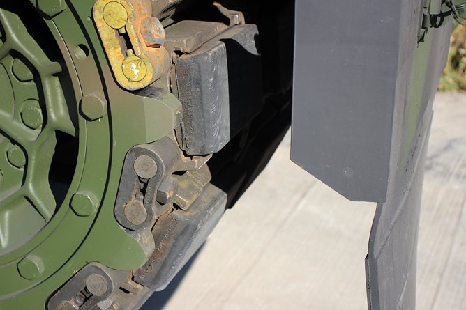 Panzer in Richtung Litauen verladen (Foto: Karl-Heinz Herrmann)