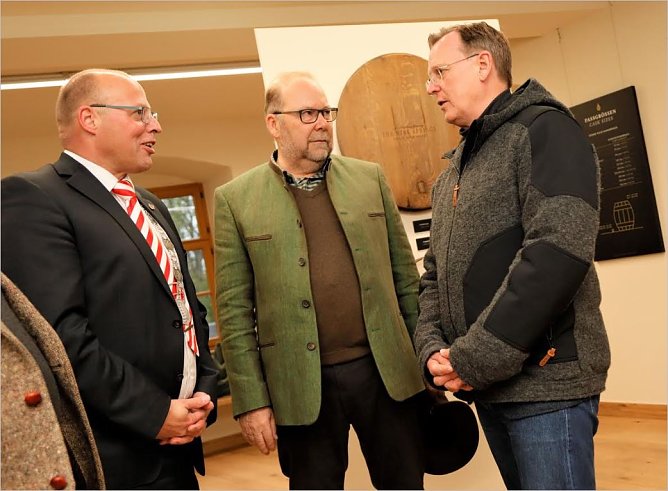 Grosa, Ehbrecht und Ramelow (v.li) (Foto: Ren&eacute; Wei&szlig;bach)