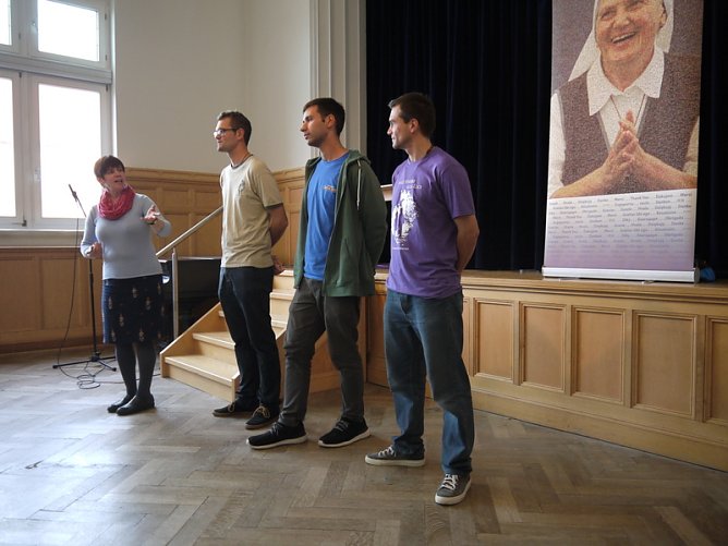 Im Berggymnasium (Foto: Ilka K&uuml;hn)