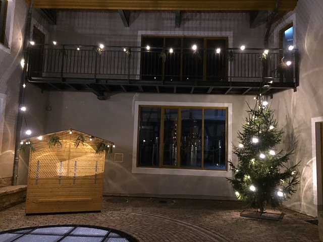 Innenhof Whiskywelt Burg Scharfenstein (Foto: Stadtverwaltung)