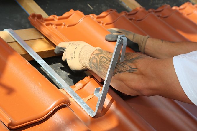 Dachdecker (Foto: IG Bauen-Agrar-Umwelt, Bezirksverband Nordth&uuml;ringen)