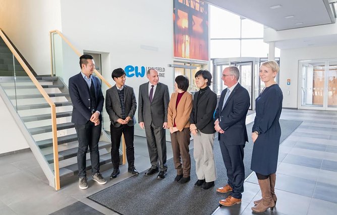 Zu Besuch bei den Eichsfeldwerken (Foto: EW)