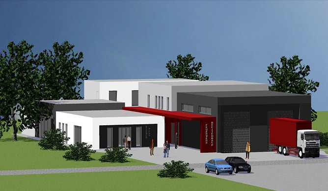 k&uuml;nftiges B&uuml;rgerhaus in Breitenbach (Foto: Architekturb&uuml;ro Senft)